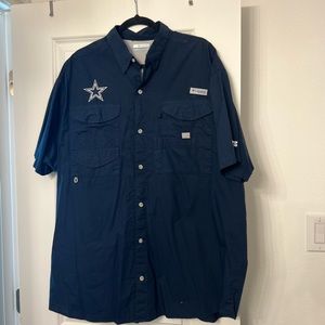 Dallas cowboys Columbia PFG shirt SZ XL